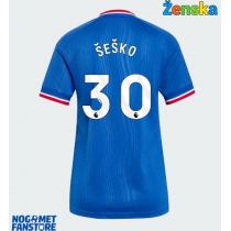 Manchester United Benjamin Sesko #30 Gostujuci Dres za Ženska 2026-27 Kratak Rukav